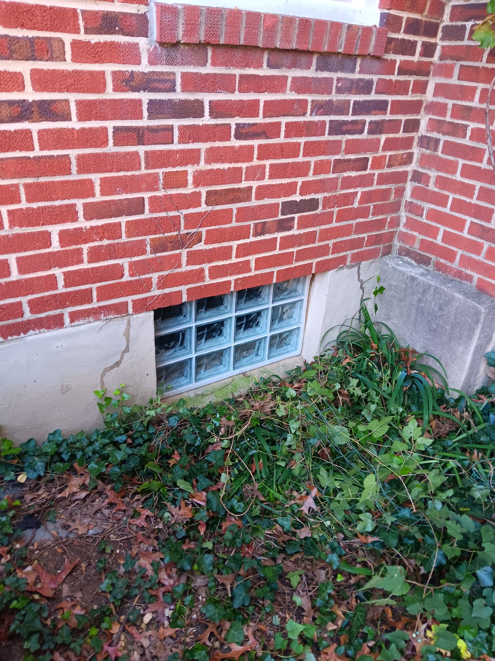 Glass block installation